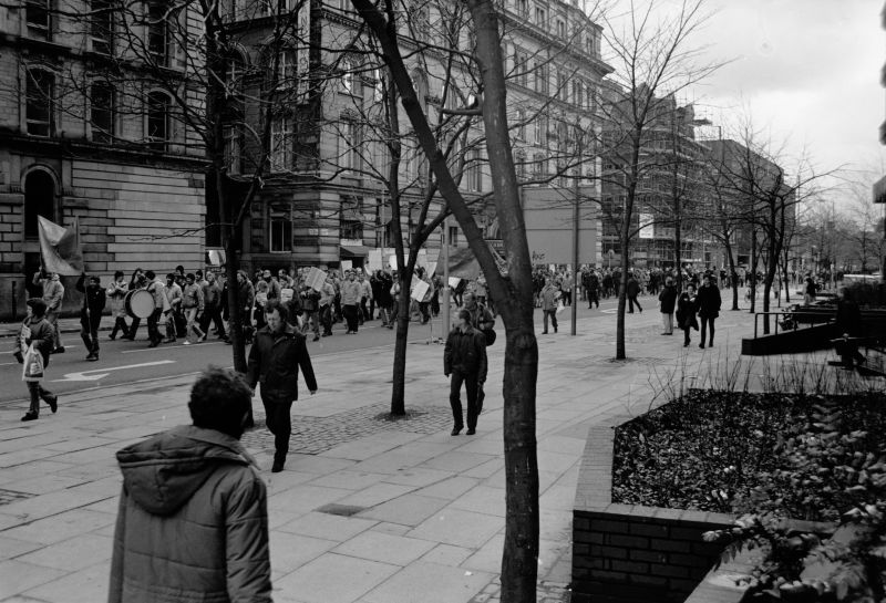 The march stretches as far as you can see